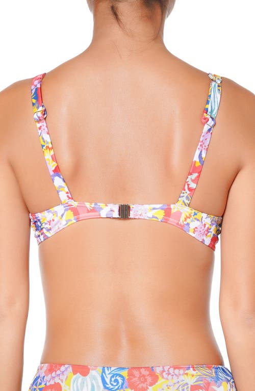 Huit Lahaina Underwire Bikini Top In Blue