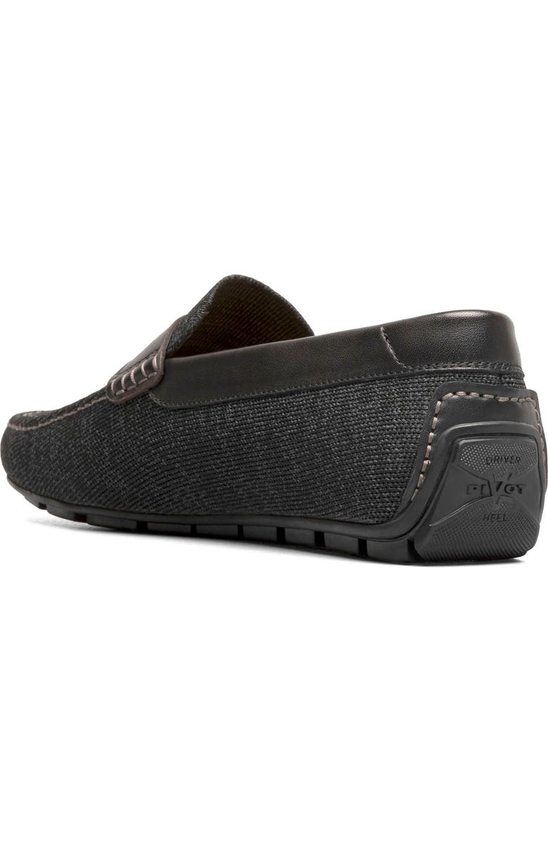 Florsheim Motor Knit Driving Loafer, Alternate, color, Black
