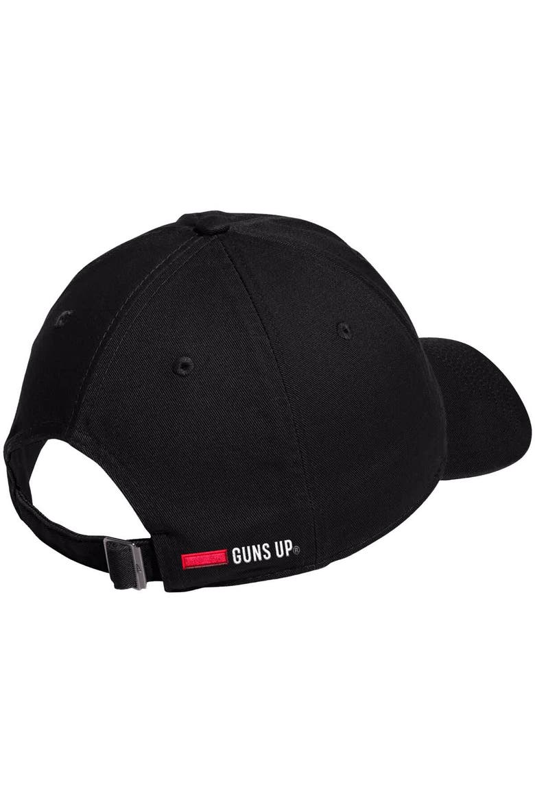 Men's adidas Black Texas Tech Red Raiders Locker Room Adjustable Slouch Hat, Alternate, color, Black