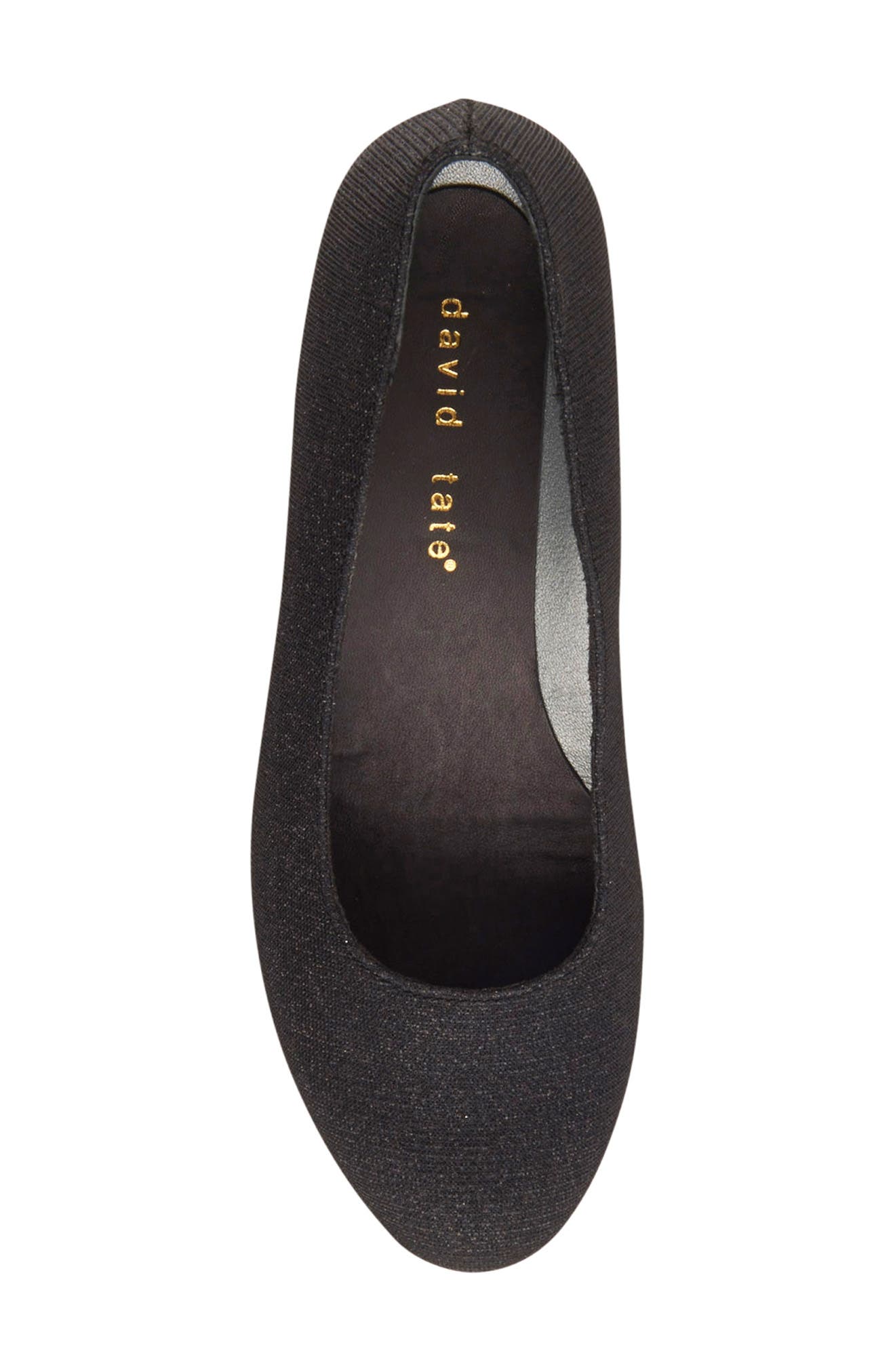 David Tate Suave Pump, Alternate, color, Black Fabric