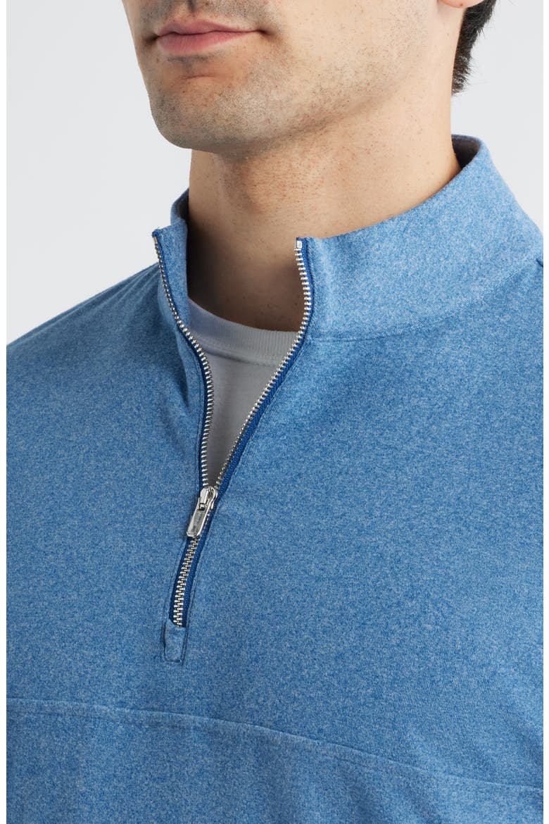 Mikey Quarter Zip Pullover, Alternate, color, SPLASH