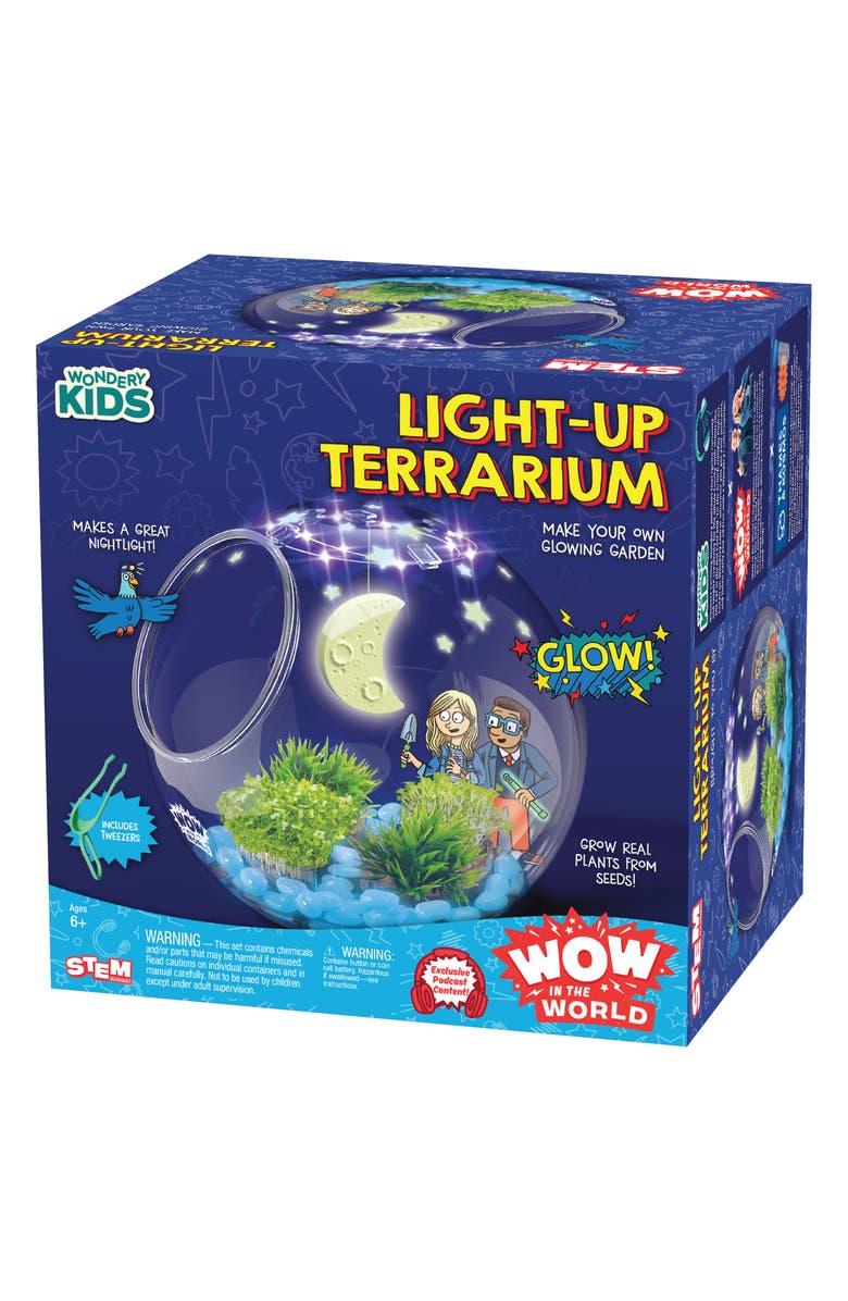 Thames & Kosmos Light-Up Terrarium Kit, Main, color, Miscellaneous