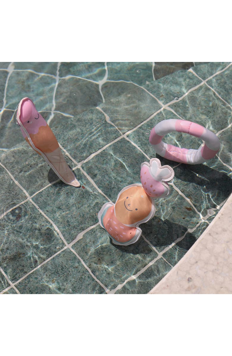 Sunnylife Dive Buddies Cotton Candy 6Pk, Pool Toys, Ice Cream & Fruit, Kids 6+, Alternate, color, 