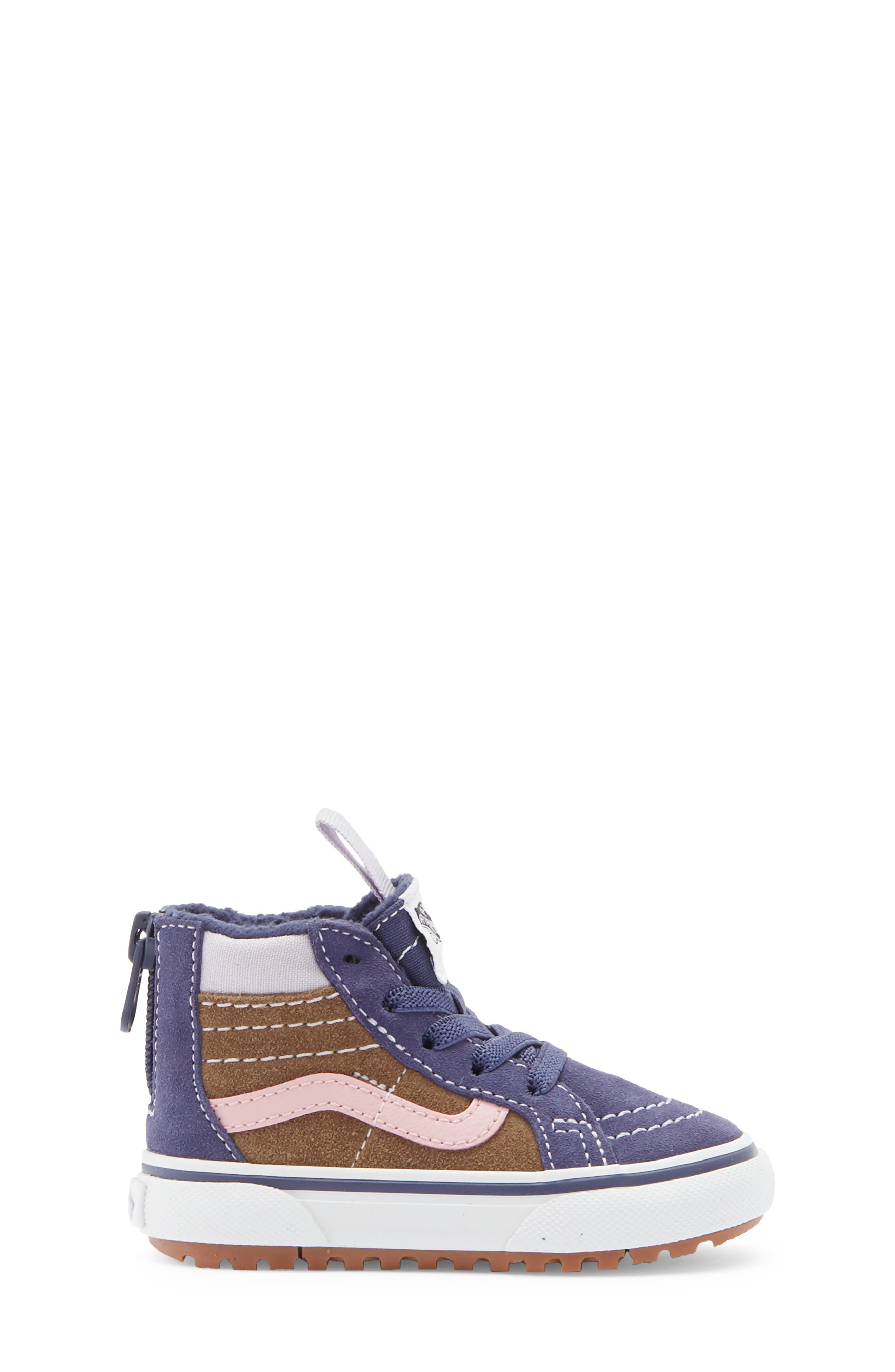 Kids' Sk8-Hi Zip Insulated High Top Sneaker, Alternate, color, GOTHIC GRAPE