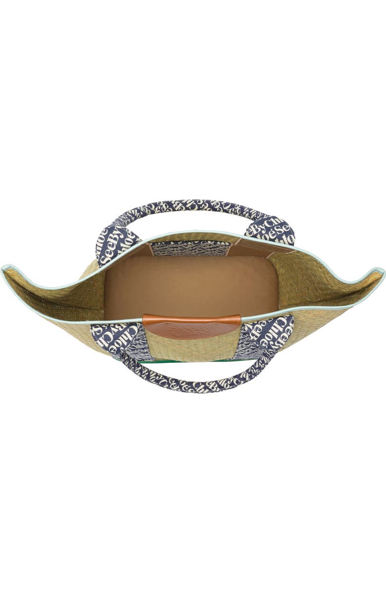 See by Chloé Laetizia Woven Basket Tote, Alternate, color,