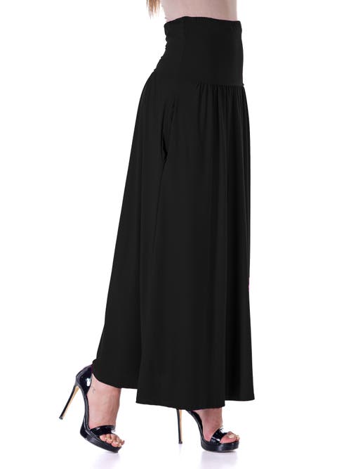 24seven Comfort Apparel Foldover Maxi Skirt With Pockets
