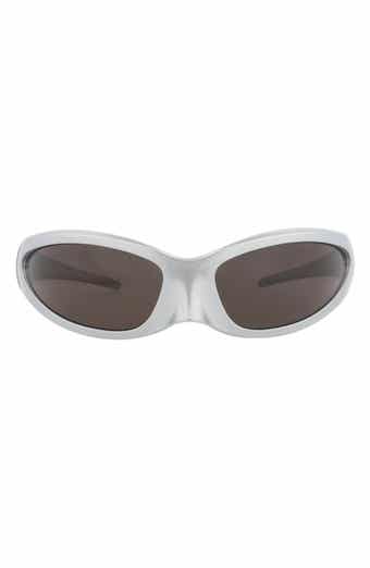 Balenciaga 80mm Wraparound Sunglasses