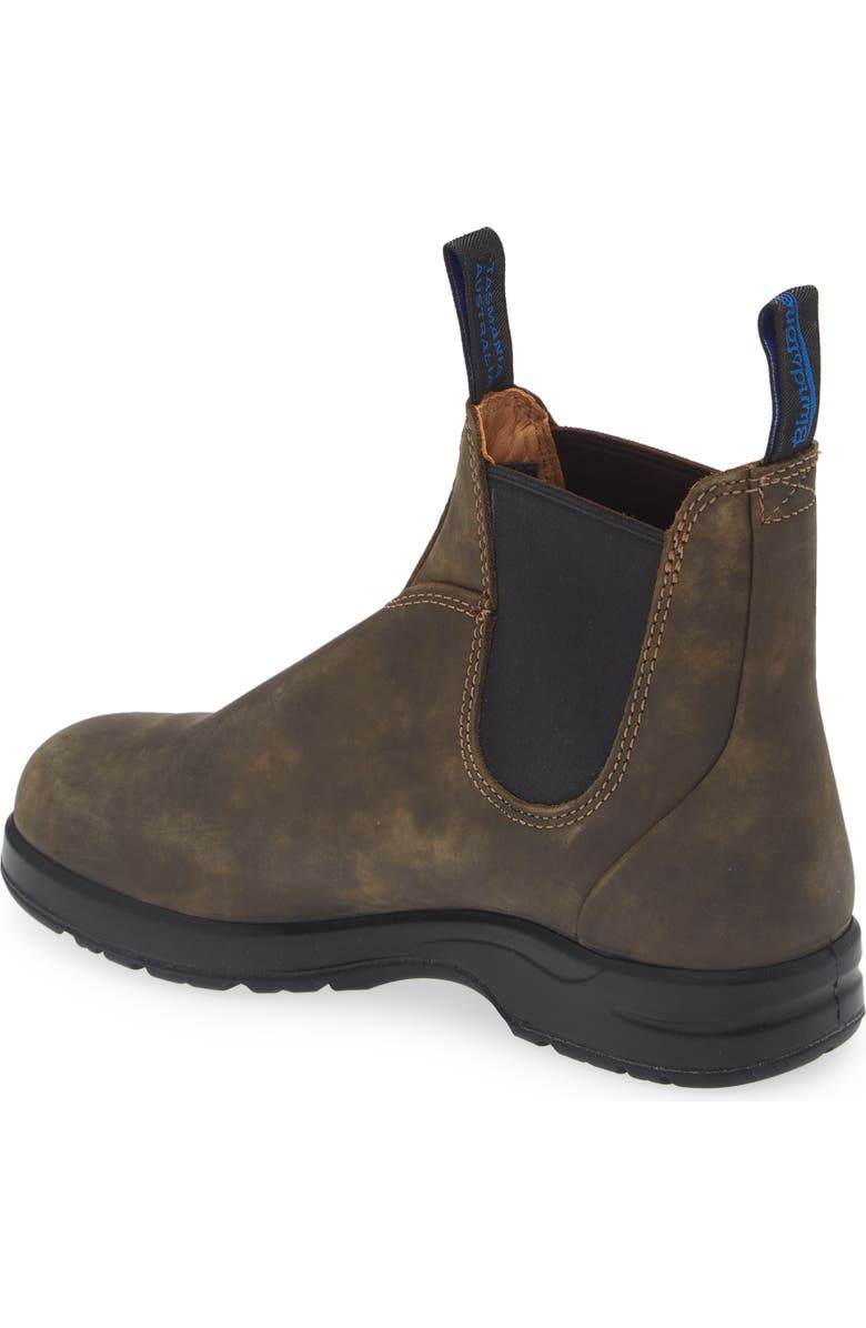 Blundstone Footwear Thermal All Terrain Water Resistant Chelsea Boot, Alternate, color, Rustic Brown