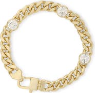 Melinda Maria Julian Loves Cubic Zirconia Chain Bracelet