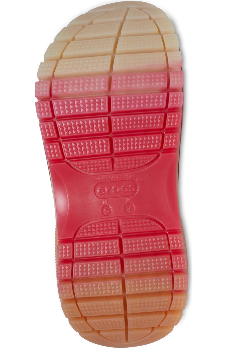 CROCS Classic Mega Crush Platform Slingback Clog, Alternate, color,