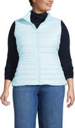 Lands' End Plus Size Wanderweight Packable Down Vest