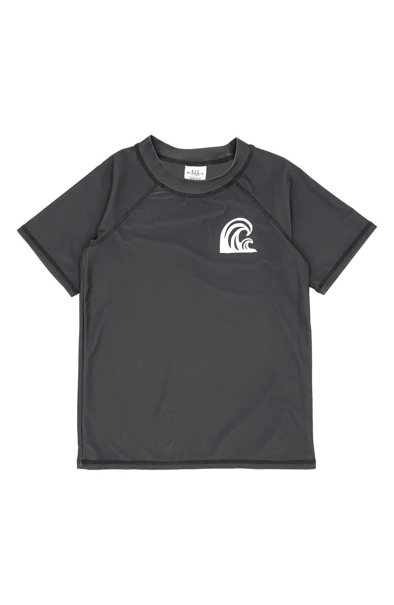 Feather 4 Arrow In the Barrel Short Sleeve Rashguard, Main, color,