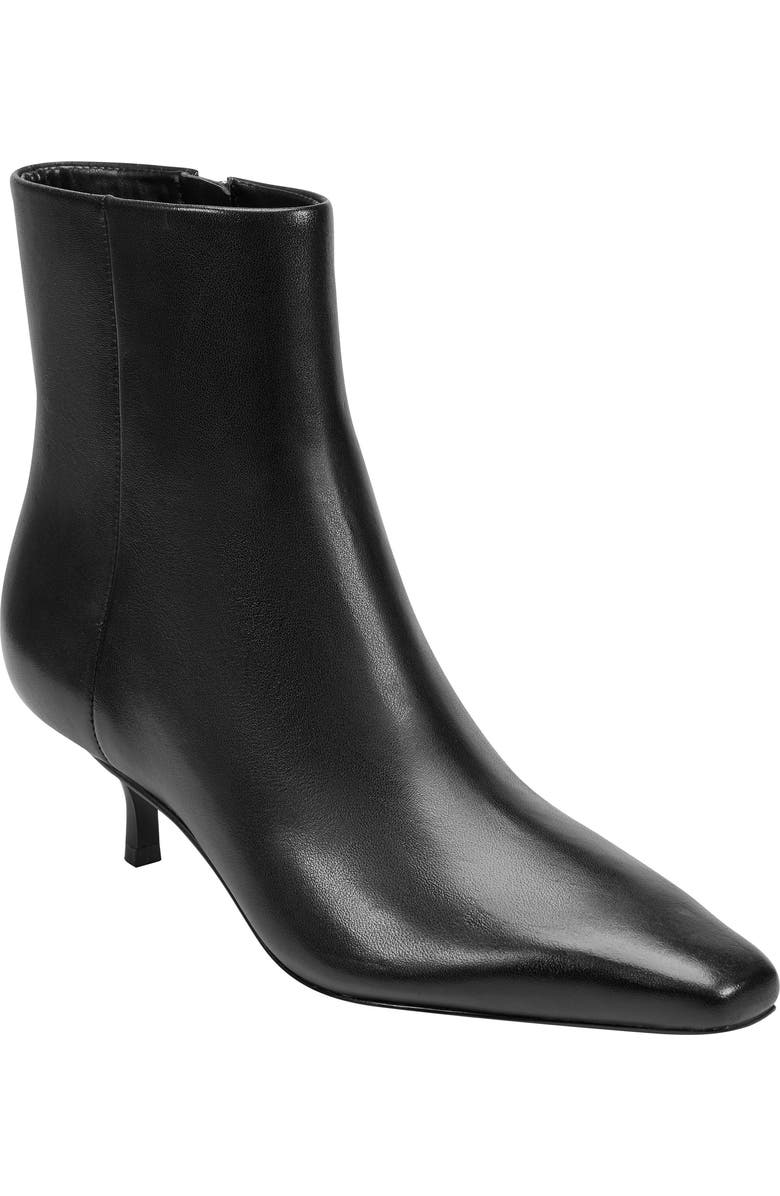 Marc Fisher LTD Kiona Kitten Heel Bootie, Main, color, Black