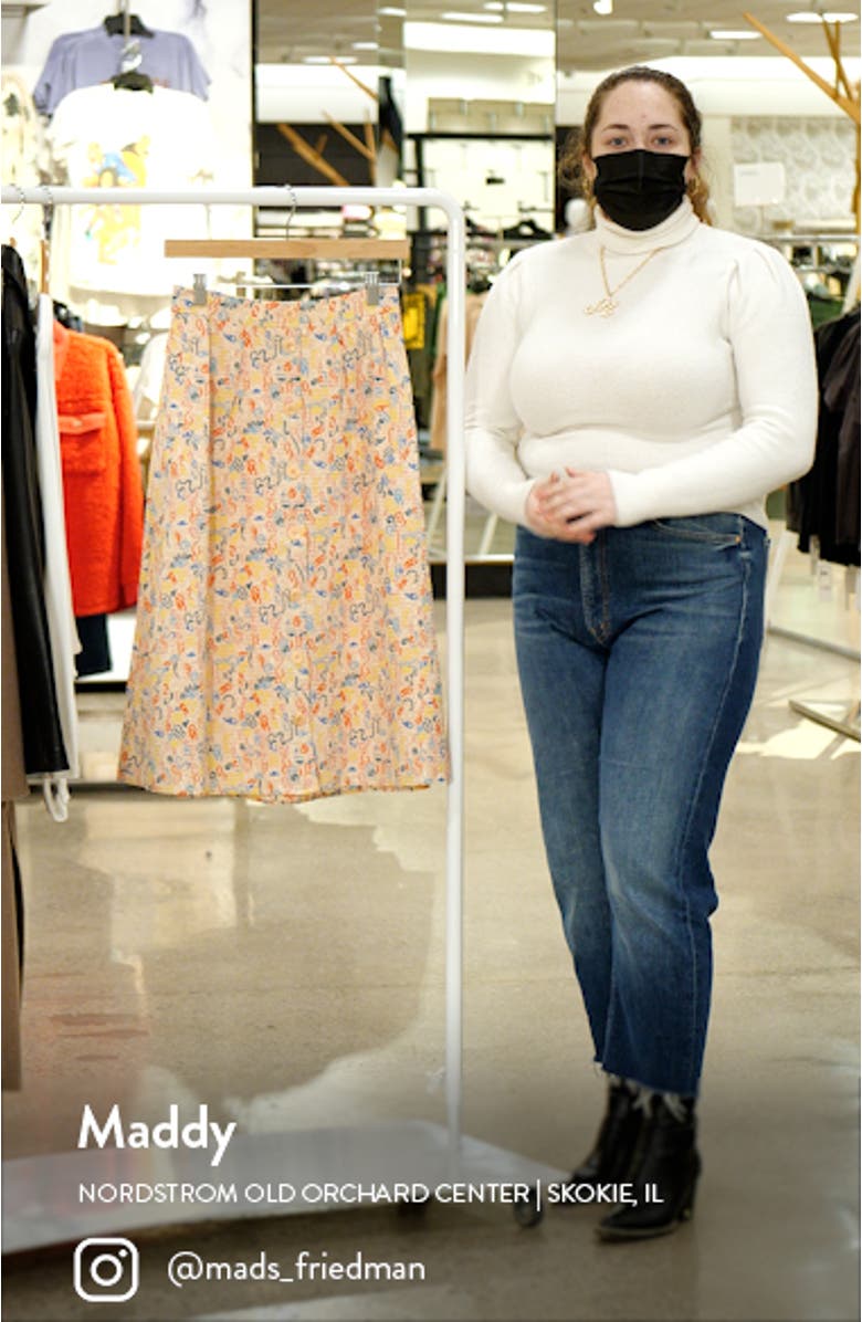 Cristina Martinez Print Skirt, sales video thumbnail