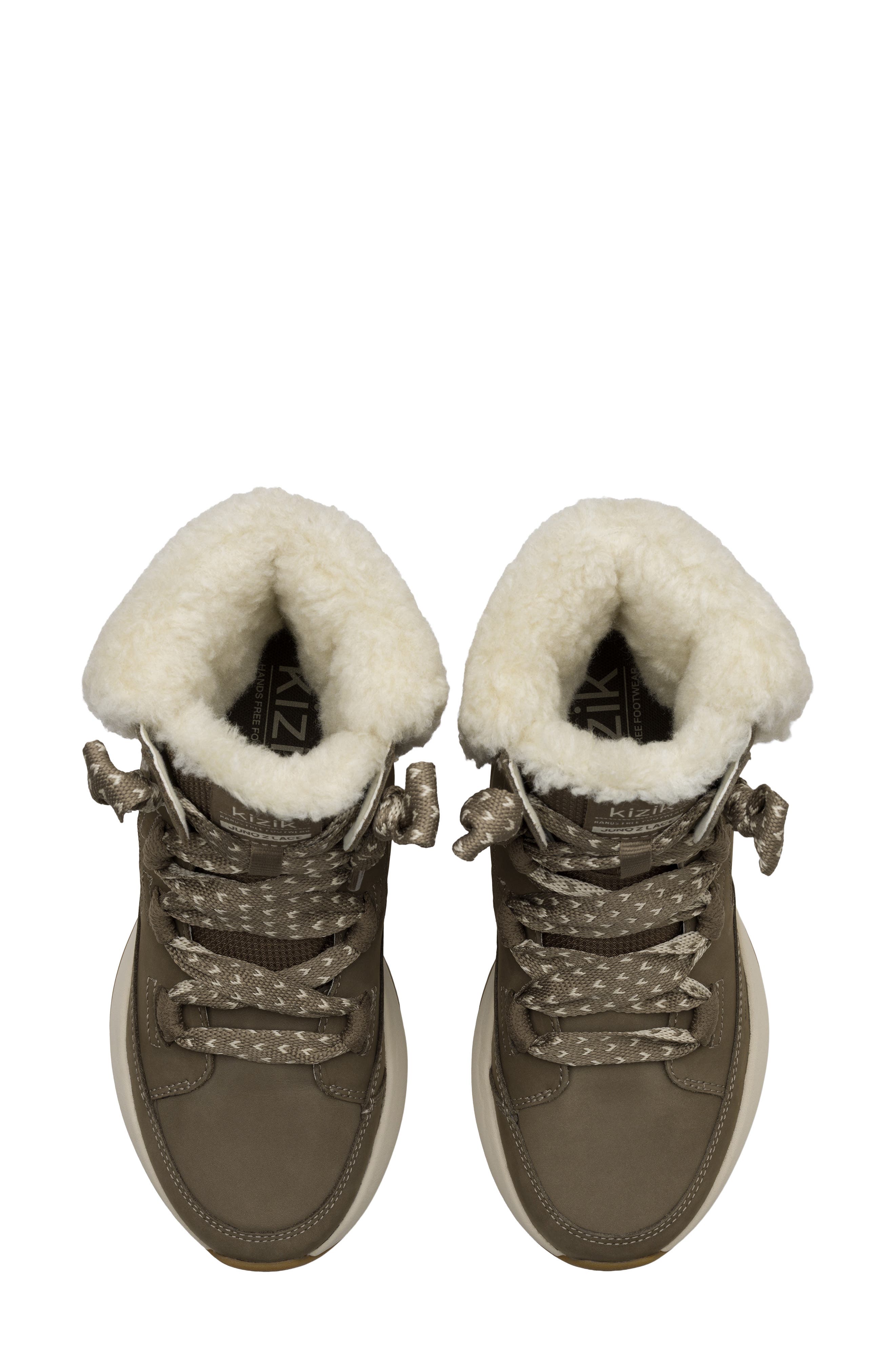 Juno 2 Waterproof Lace Boot, Alternate, color, SHITAKE/ FOG