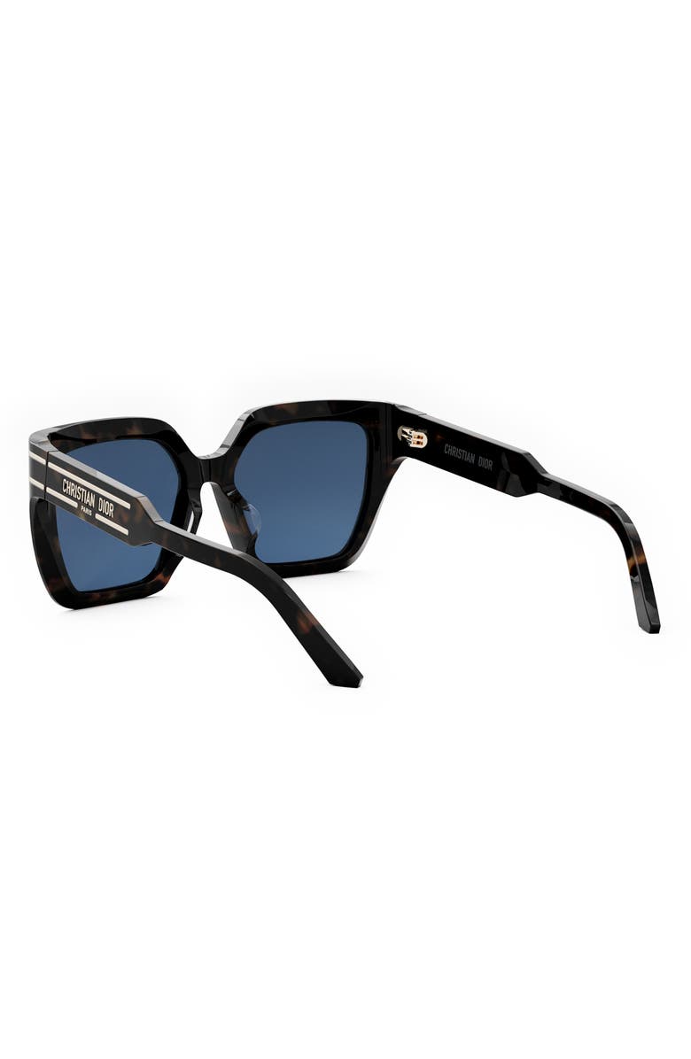 DIOR 'DiorSignature S10F 55mm Butterfly Sunglasses, Alternate, color, 