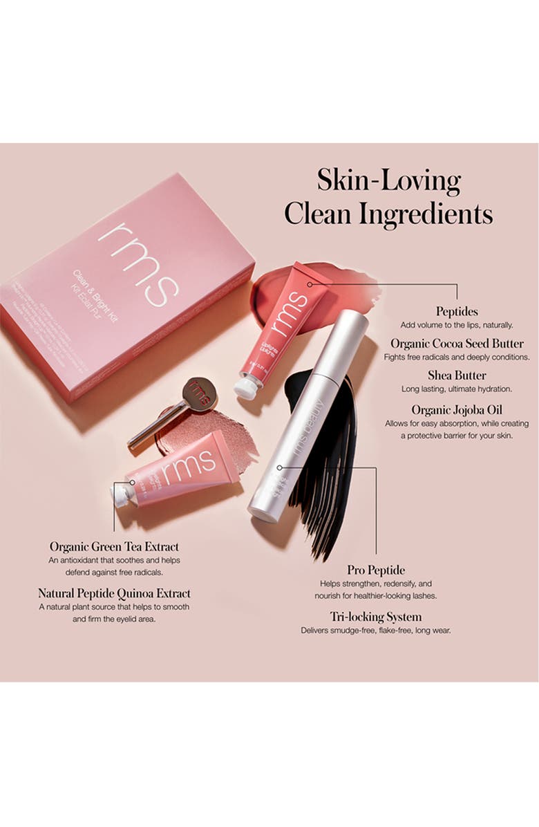 RMS Beauty Clean & Bright Kit (Limited Edition) $89 Value, Alternate, color, 