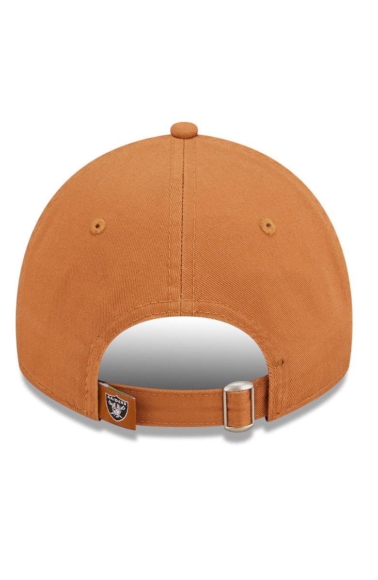 New Era Men's New Era Brown Las Vegas Raiders Core Classic 2.0 9TWENTY Adjustable Hat, Alternate, color, 