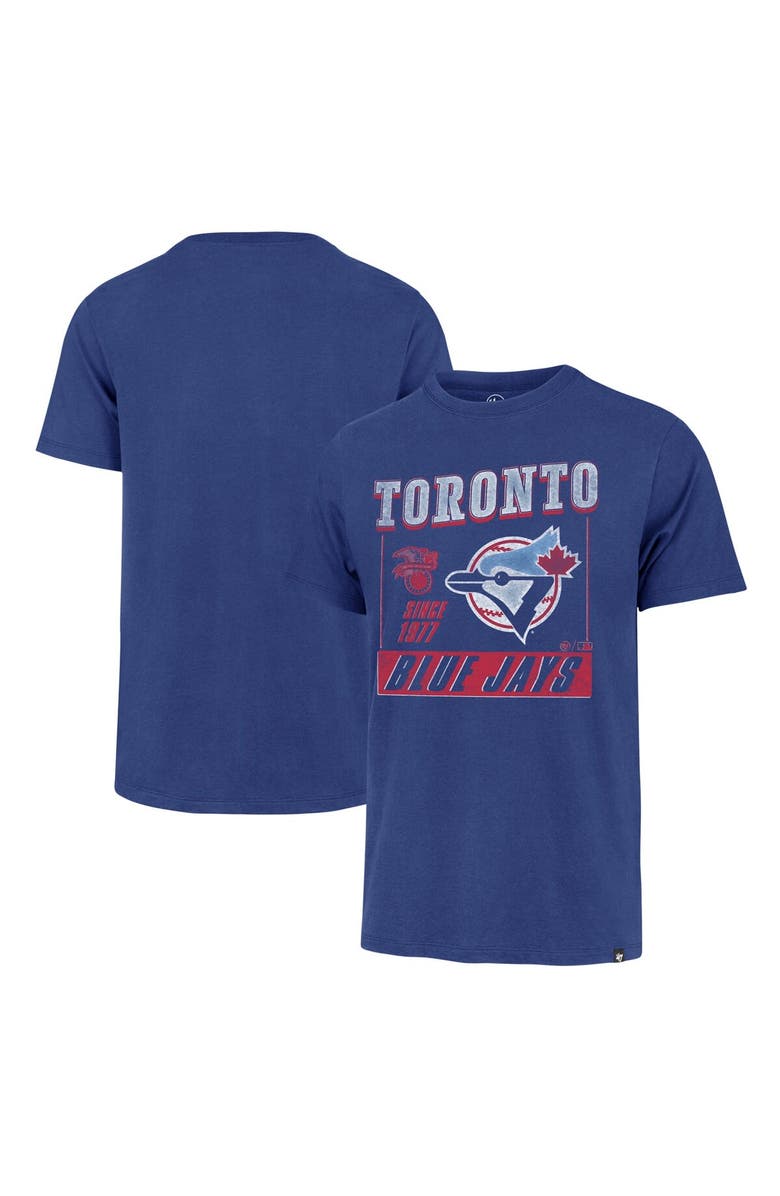 '47 Men's '47 Royal Toronto Blue Jays Outlast Franklin T-Shirt, Alternate, color, Royal