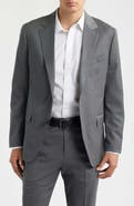 Bonobos Jetsetter Standard Fit Grey Stretch Wool Suit Jacket