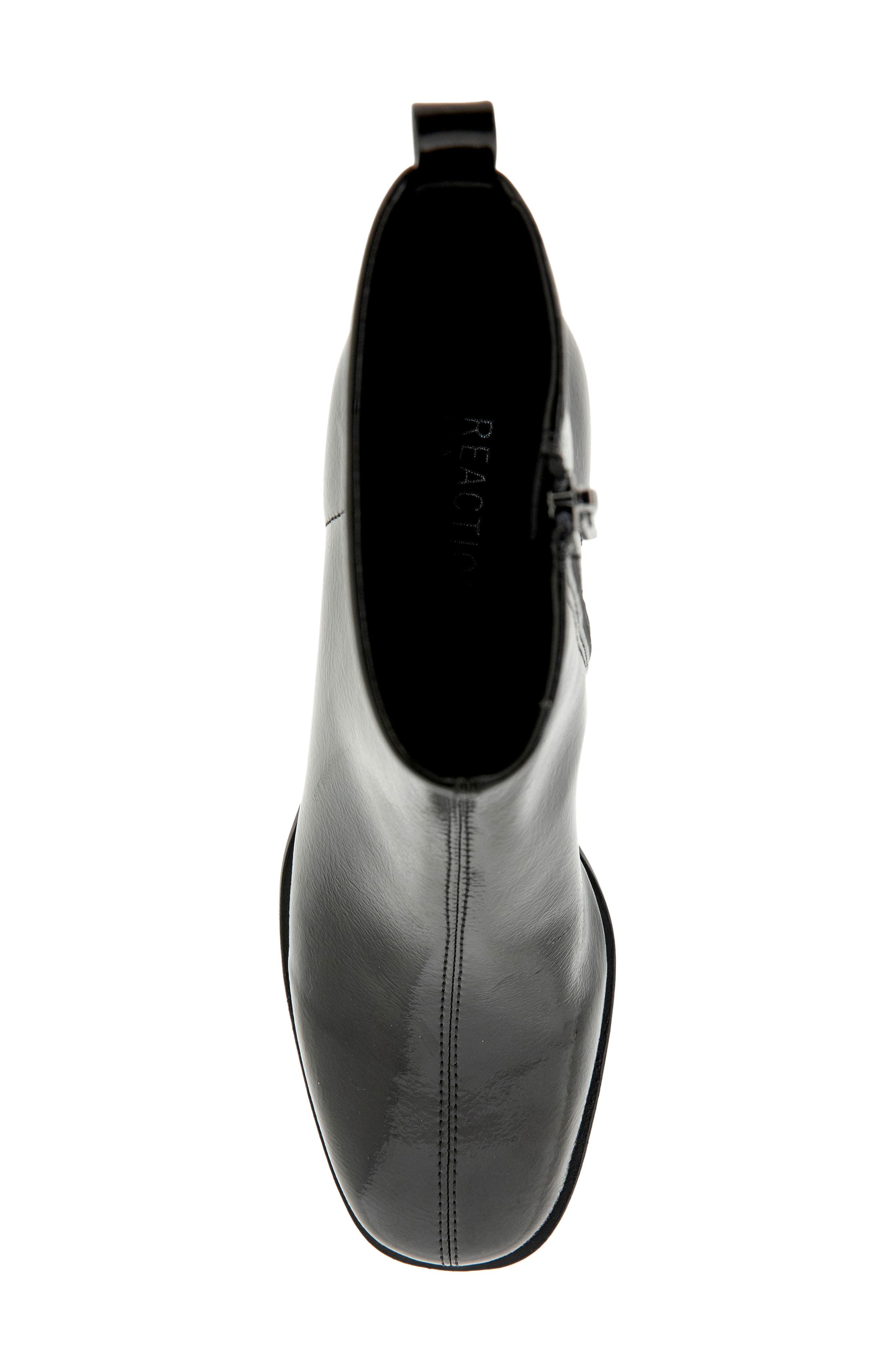 Rida 2.0 Faux Leather Bootie, Alternate, color, BLACK PATENT