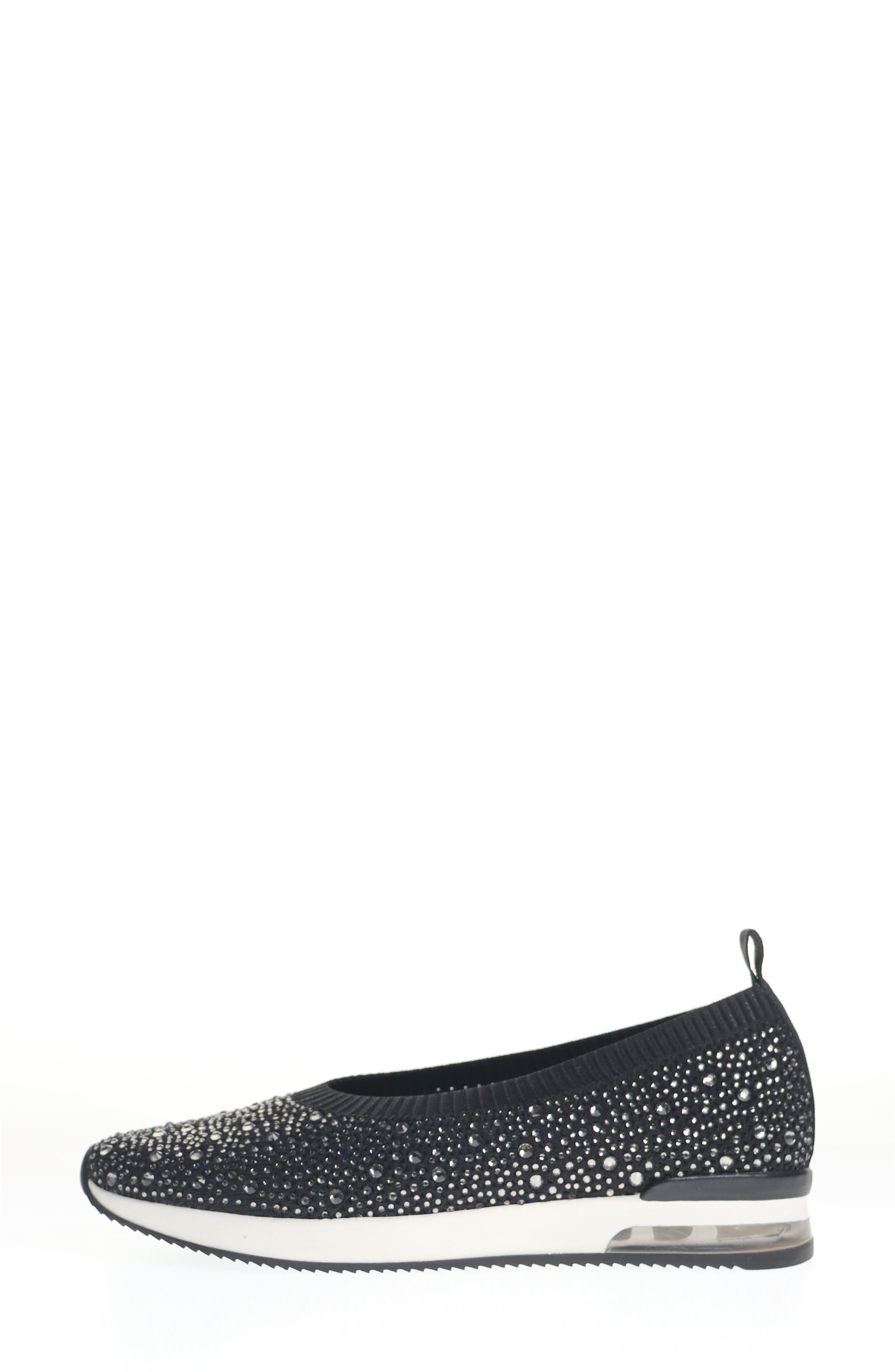 Reaction Kenneth Cole Evaline Slip-On Sneaker, Alternate, color, Black Knit