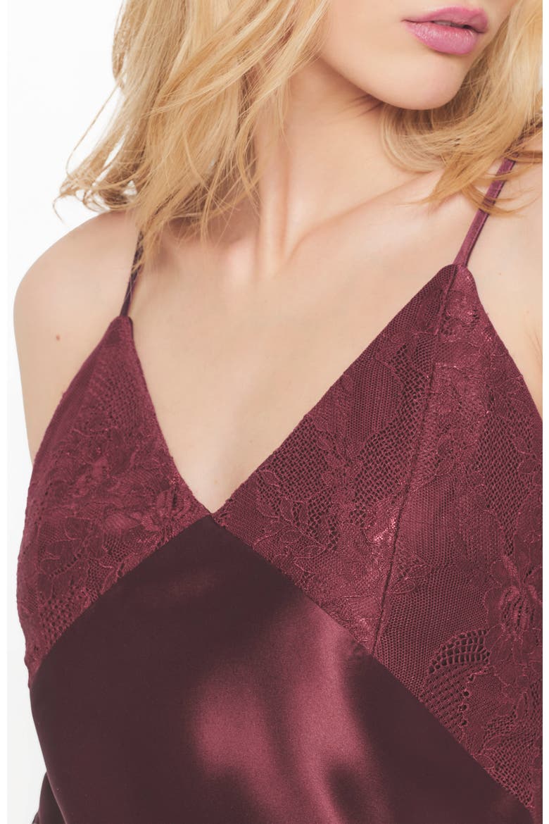 Dixie Lace Cami, Alternate, color, Decadent Wine