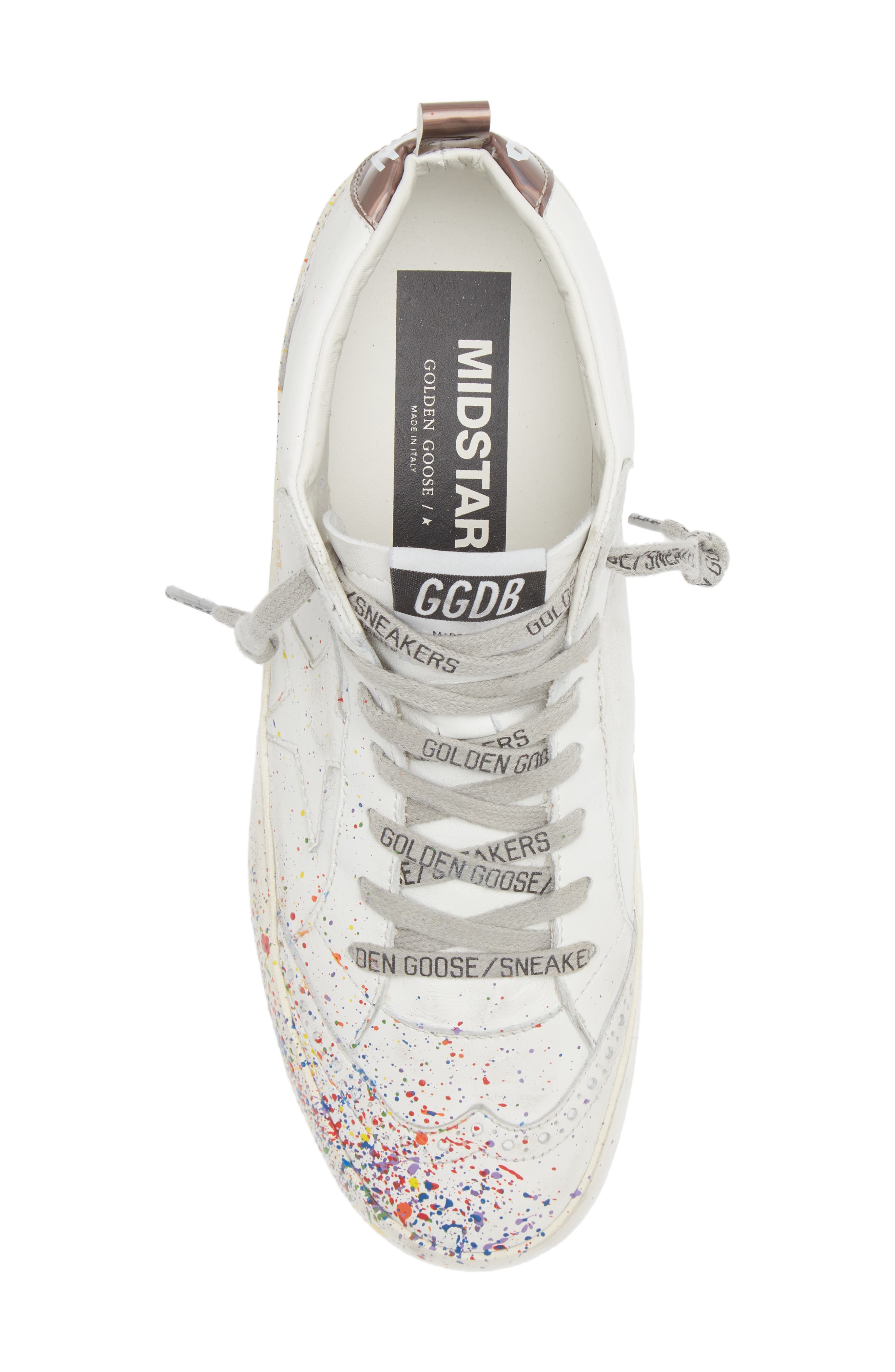 Golden Goose Mid Star Sneaker, Alternate, color, 