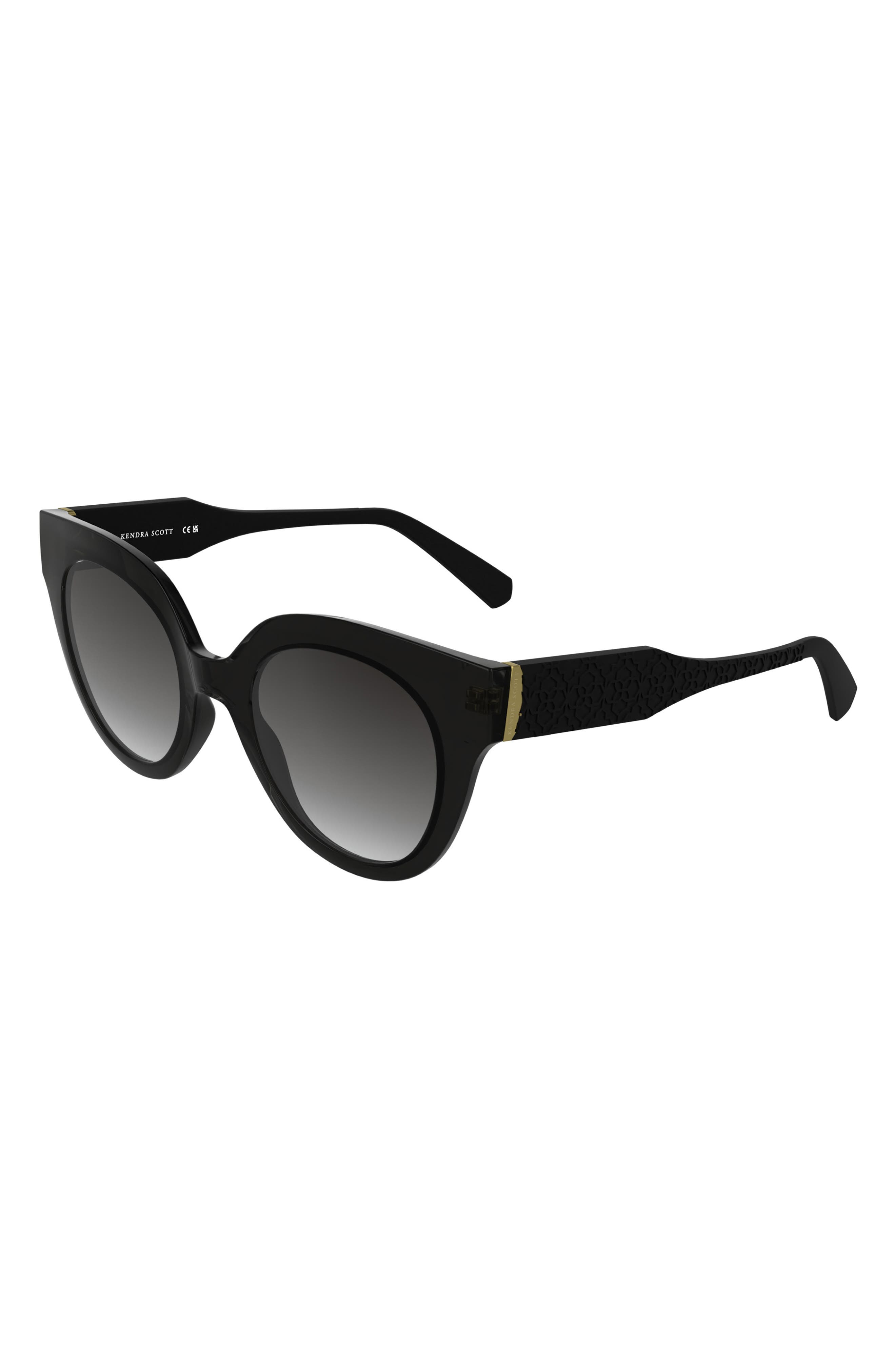 Kendra Scott Dira 51mm Gradient Tea Cup Sunglasses (Women) | Nordstrom