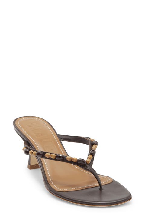 Freja Woven Thong Slide Sandal (Women)