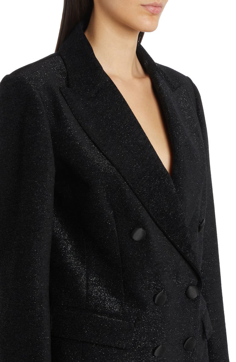 Etro Sparkle Double Breasted Blazer, Alternate, color, 