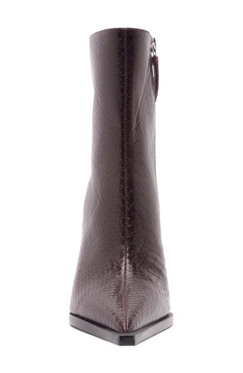 Schutz Mary Stiletto Boot In Brown