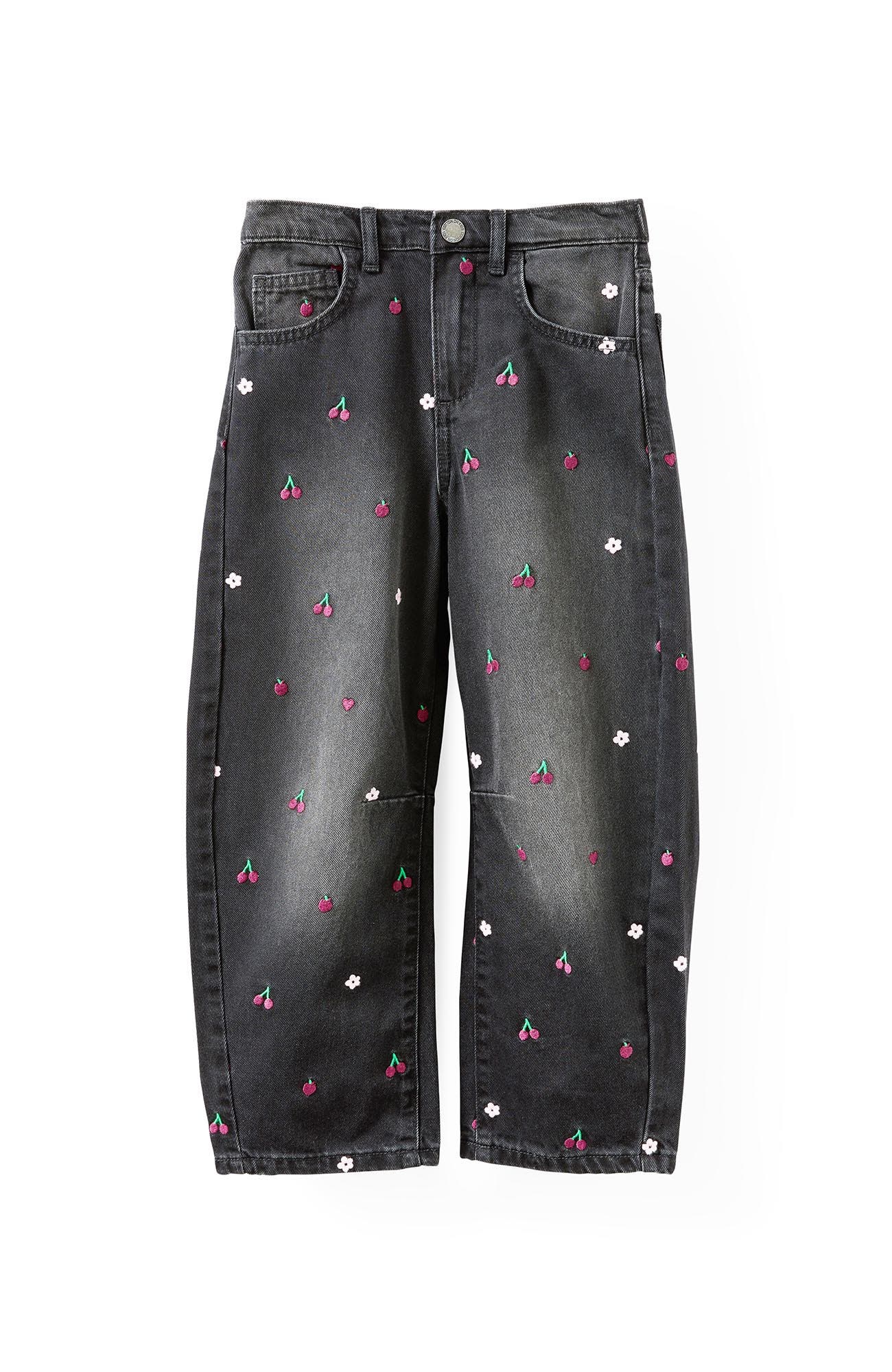 Balmoral Black Embroidered