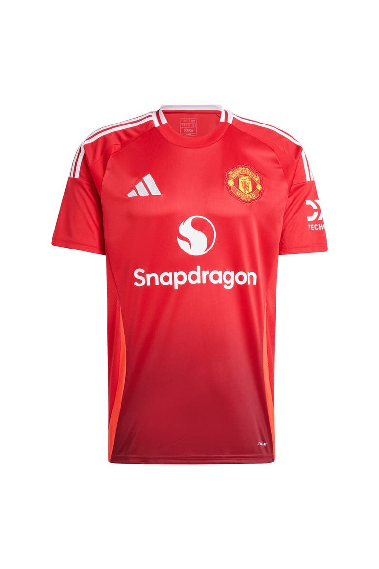 Men's adidas Rasmus Højlund Red Manchester United 2024/25 Home Replica Player Jersey, Alternate, color, Red