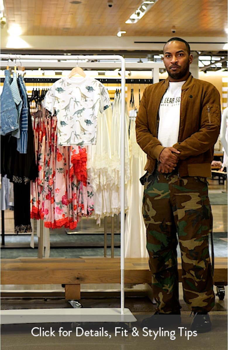 Kids' Dinosaur Print Graphic T-Shirt, sales video thumbnail