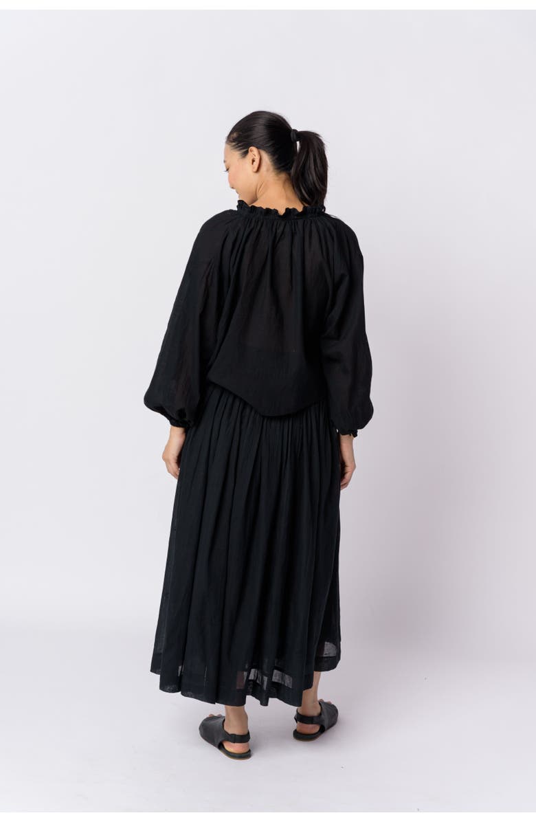 World of Crow Classic Black Pull On Skirt, Alternate, color, 