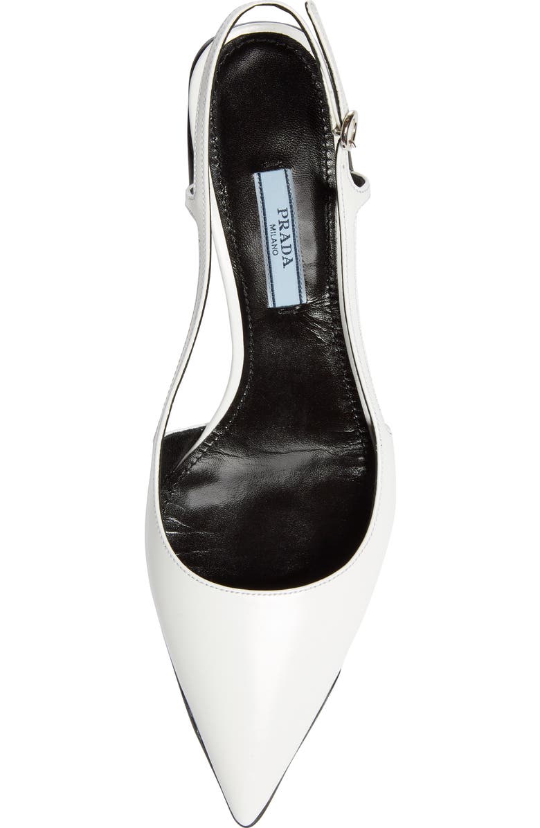 Prada Slingback Pump, Alternate, color,
