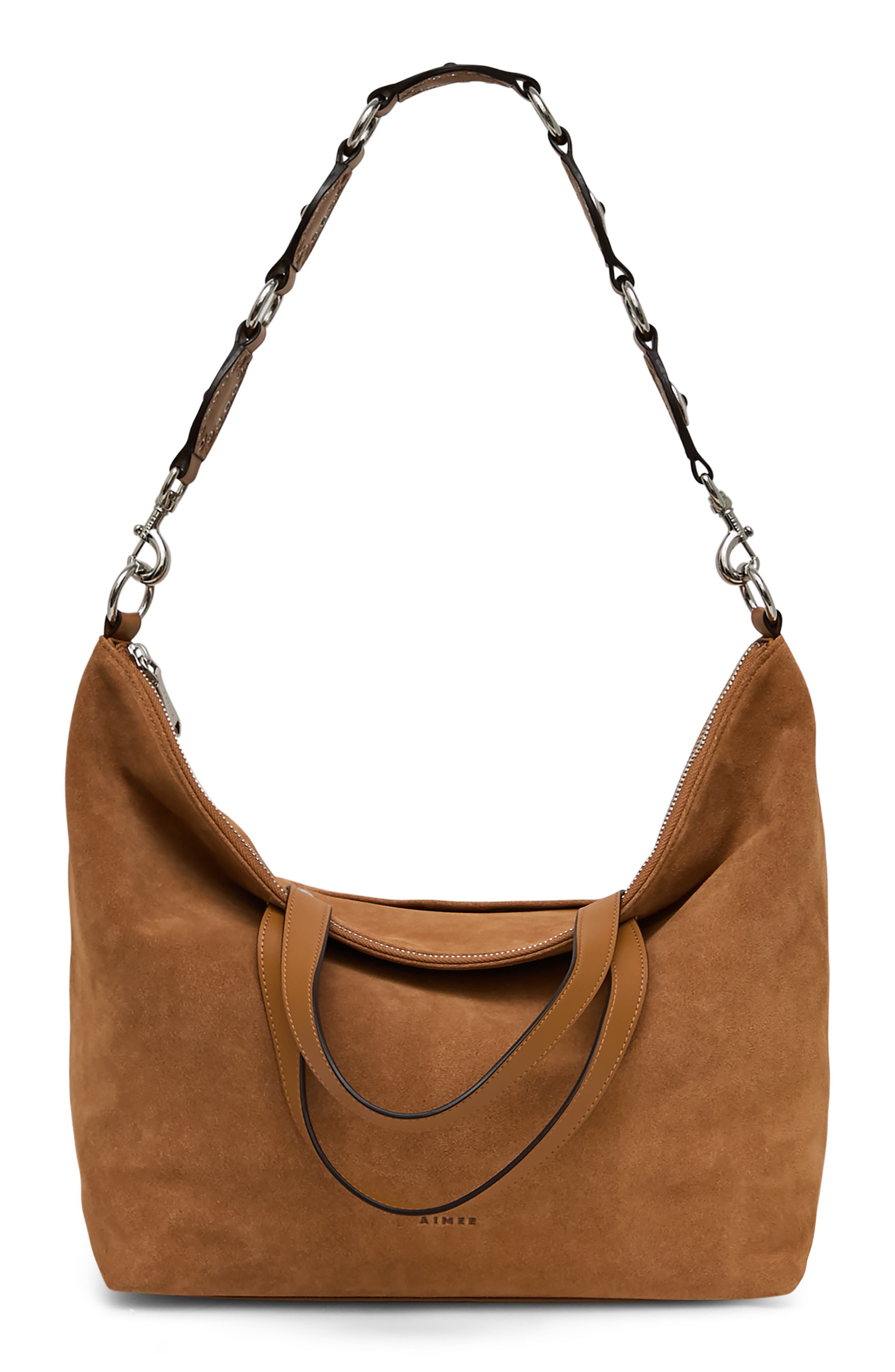 Roma Tote, Alternate, color, LATTE SUEDE