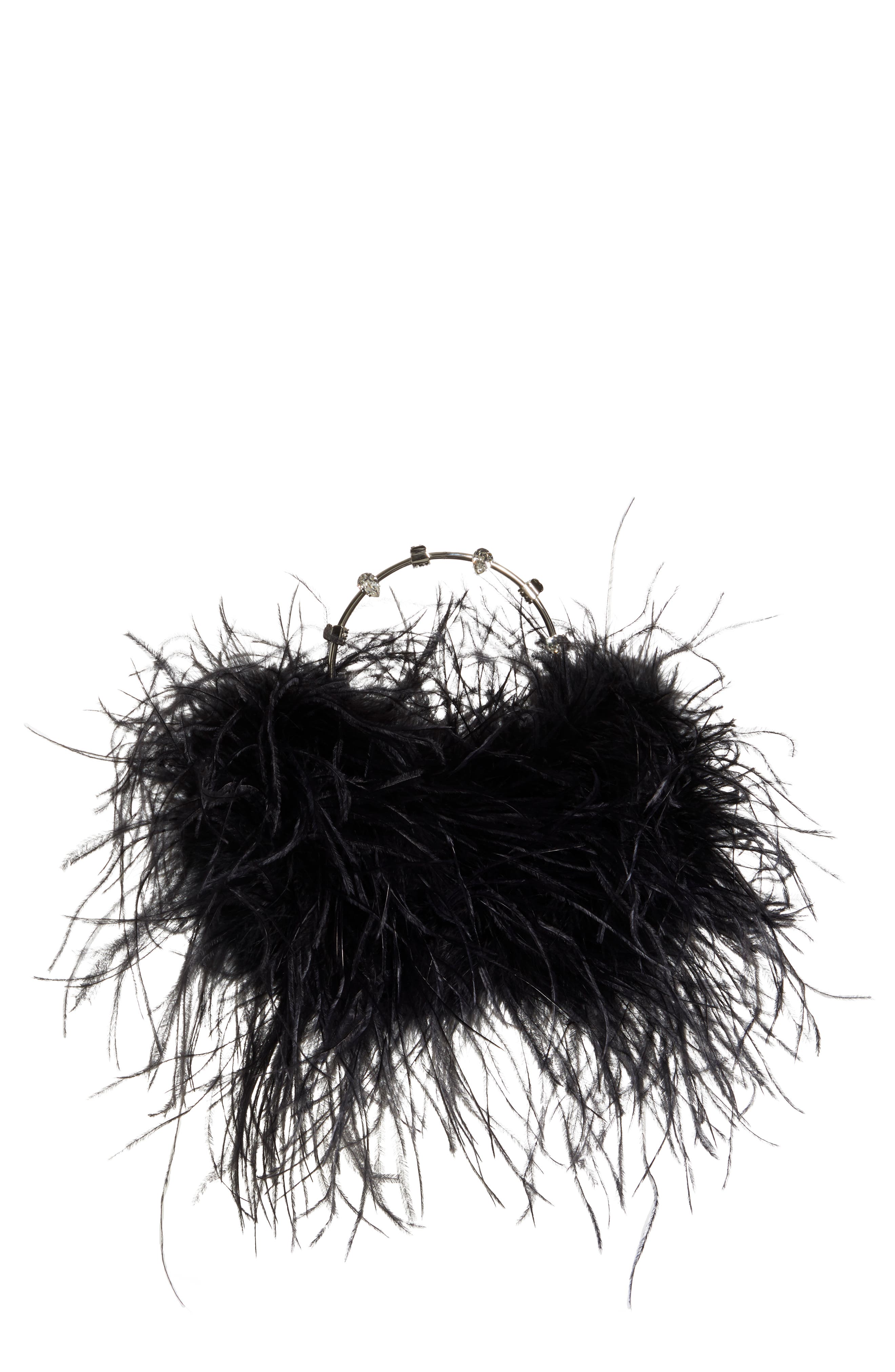 L’alingi L'alingi Feather Top Handle Bag, Main, color, 