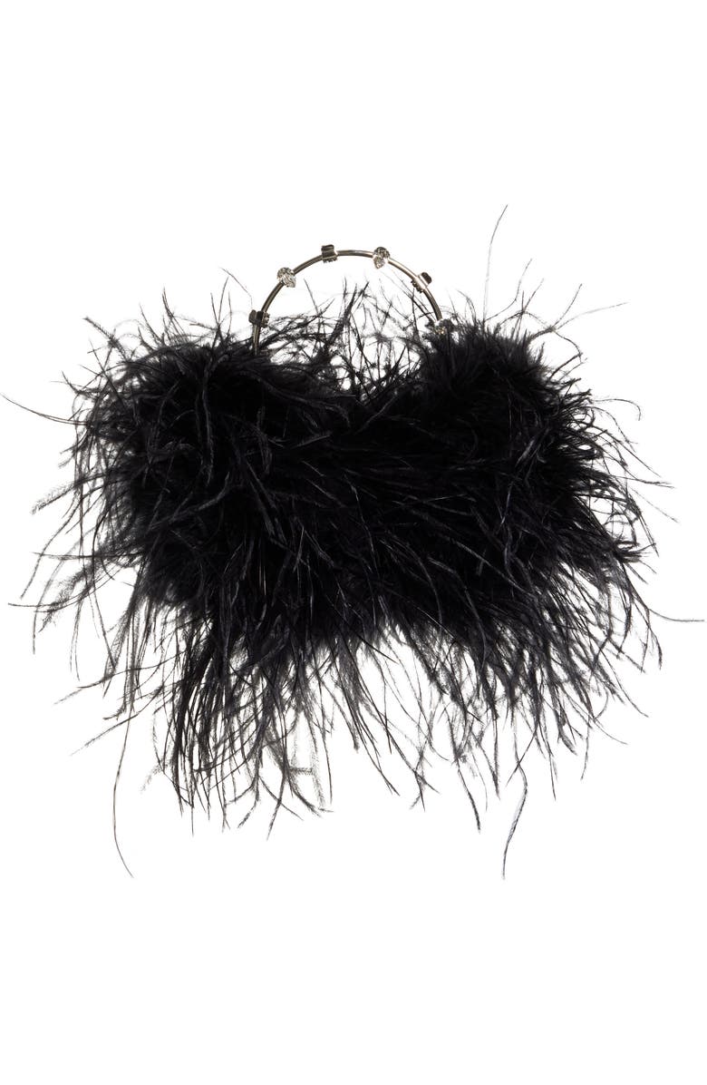 L’alingi L'alingi Feather Top Handle Bag, Main, color,