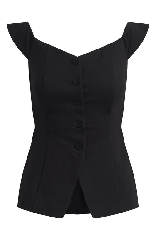 Favorite Daughter The One That I Want Off The Shoulder Top In Black