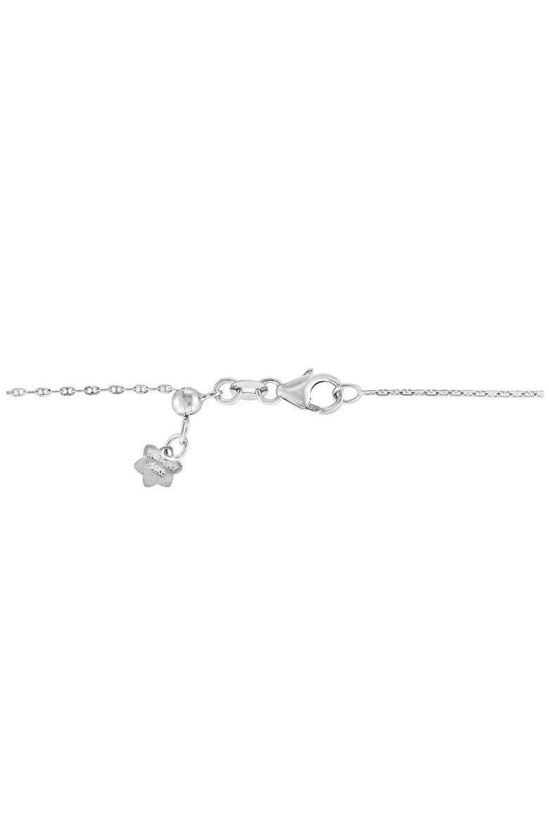Sterling Silver & Diamond Pendant Necklace, Alternate, color, SILVER