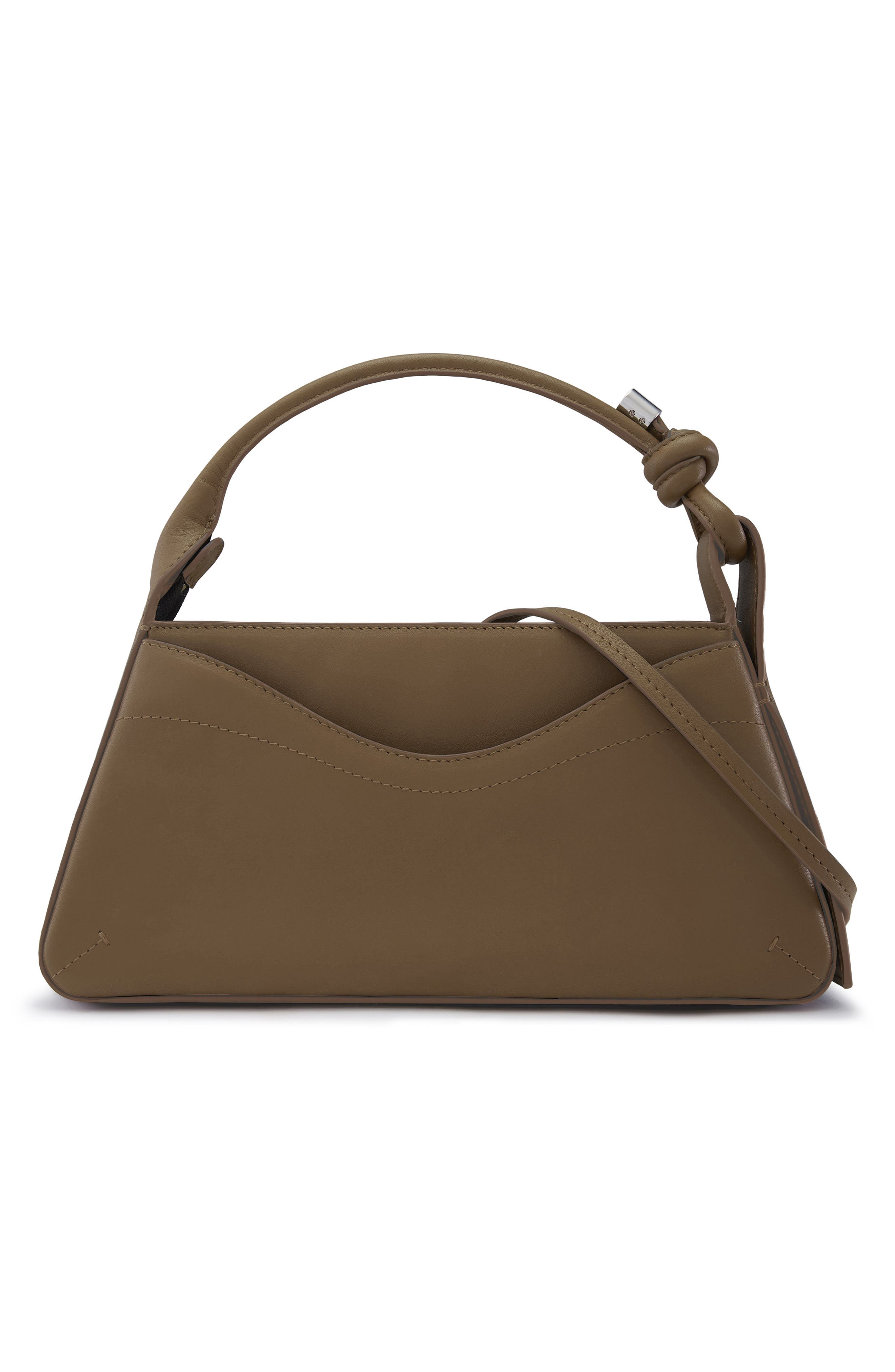 Melina Leather Crossbody Satchel, Alternate, color, PALM