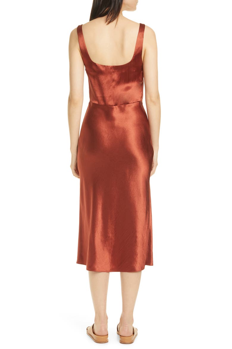 Satin Slipdress, Alternate, color, SANGRE