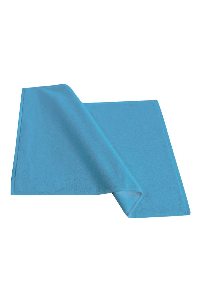 Puresoft Set of 2 Turkish Cotton Bath Mats, Alternate, color, SEAGLASS
