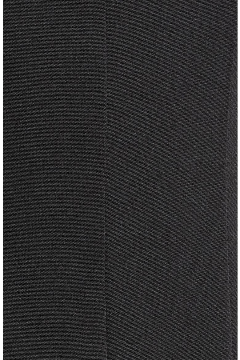 Godet Midi Dress, Alternate, color, BLACK