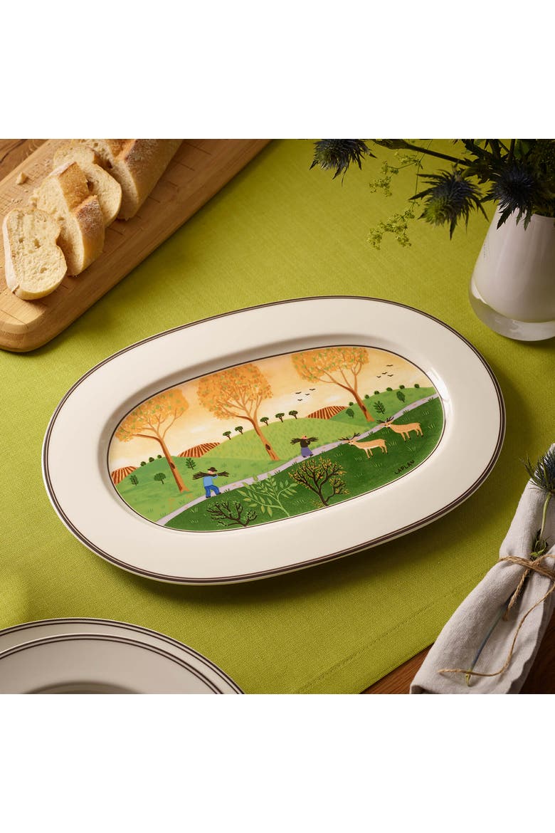 Design Naif Oval Platter, Alternate, color, None