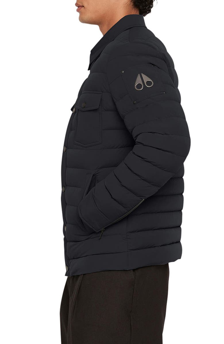 Moose Knuckles Westmore Quilted Down Shirt Jacket, Alternate, color,