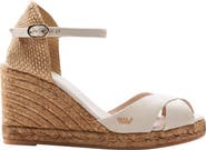 VISCATA Aiguablava Canvas Espadrille Sandal Wedges