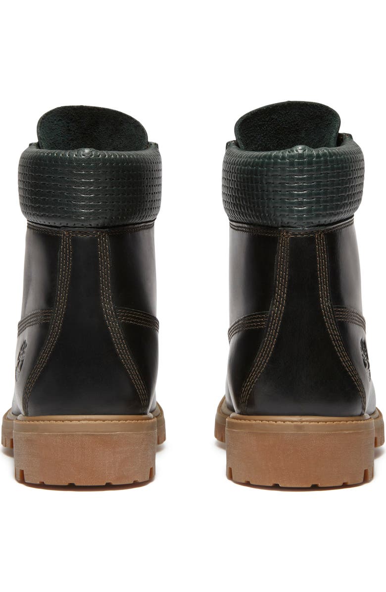 Timberland Premium 6-Inch Waterproof Boot, Alternate, color, Dark Green Full Grain